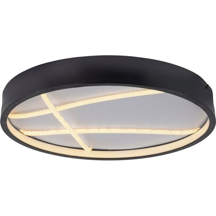 JUST LIGHT 14091-18 MIKADO Deckenleuchte rund schwarz 3000K – Bild 4