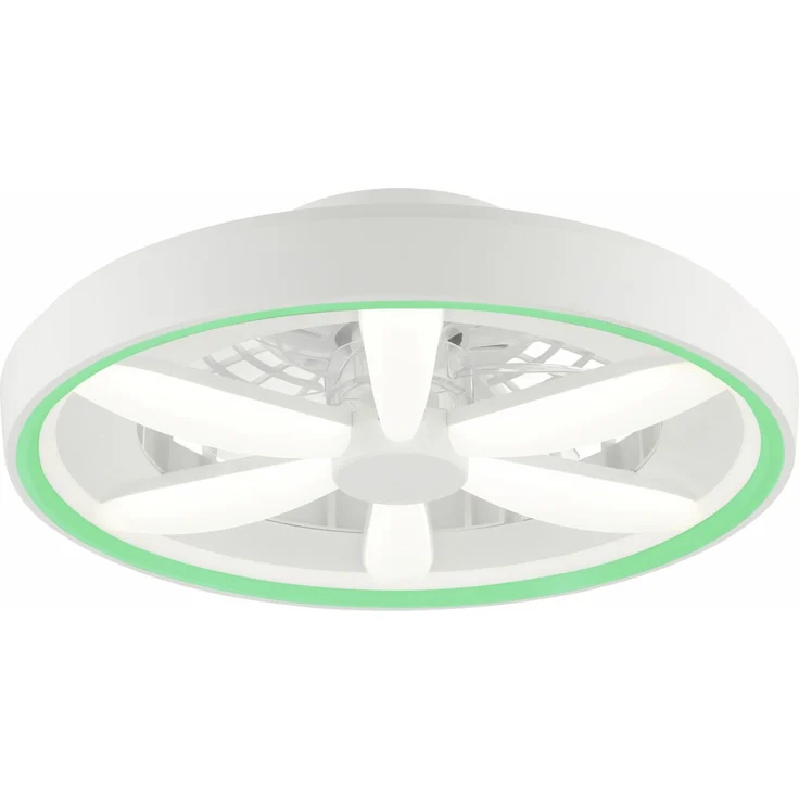 Brilliant LED Deckenleuchte mit Ventilator Gaiano Ø 48 cm 48 W weiß – Bild 4