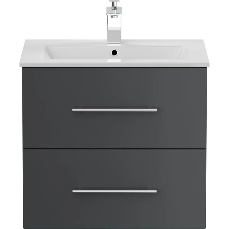 Badmöbel Firenze 60 SoftClose grafit : Grafit – Bild 10