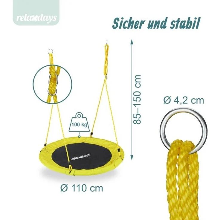 Nestschaukel 110 cm – Bild 4