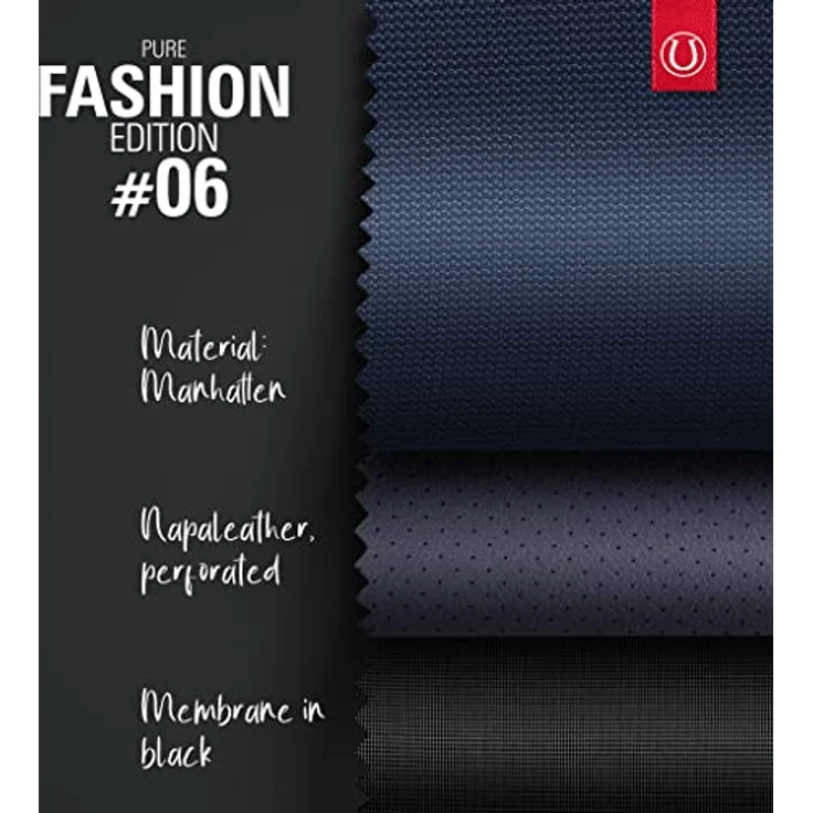 Interstuhl Pure Fashion Edition – Der Bürostuhl passt Sich an Gewicht und Bewegung des Nutzers an – ausgestattet mit der nachgewiesen ergonomischen Smart-Spring Technologie (Blau/Blau) – Bild 7