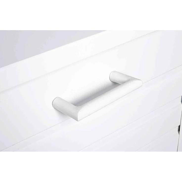 Gartentruhe Citanal aus Aluminium, modern mit Rädern und Gasdruckfeder, weiß, 141 cm – Bild 2
