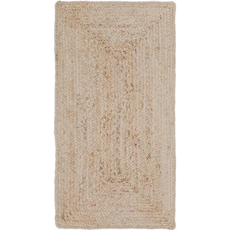 LUXOR living Teppich Salo, rechteckig, Höhe: 6 mm, Juteteppich, handgeflochten, Flecht Design, 100% Naturfaser – Bild 4