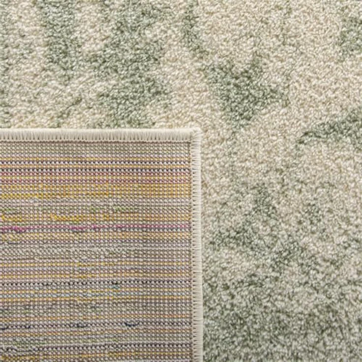 Safavieh Akzent-Teppich 91x152 cm - Adirondack Collection - Transitional Design, Elfenbein & Salbei, Pflegeleichte Synthetikmischung, Ideal für Wohnzimmer, Schlafzimmer, Büro – Bild 1