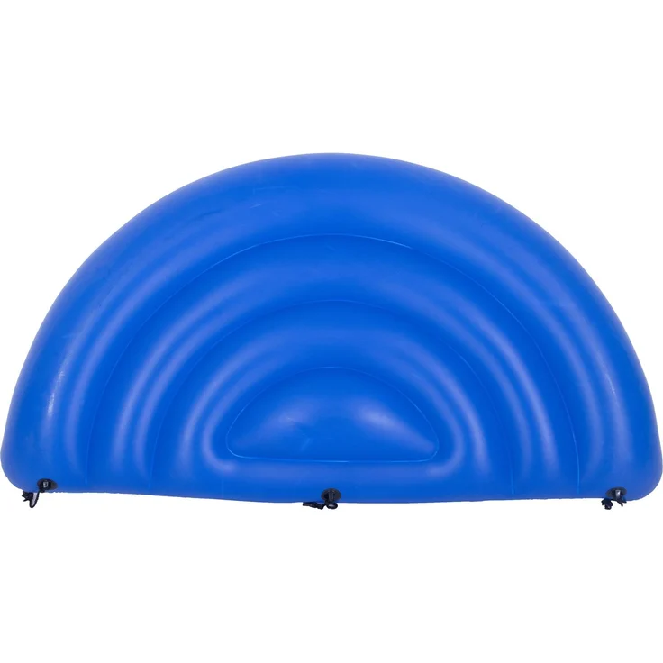 SunClub Wasserliege 1 Person 207 x 105 x 71 cm mit Rückenlehne, 2 Getränkehaltern und Verbindungsclip – Bild 4