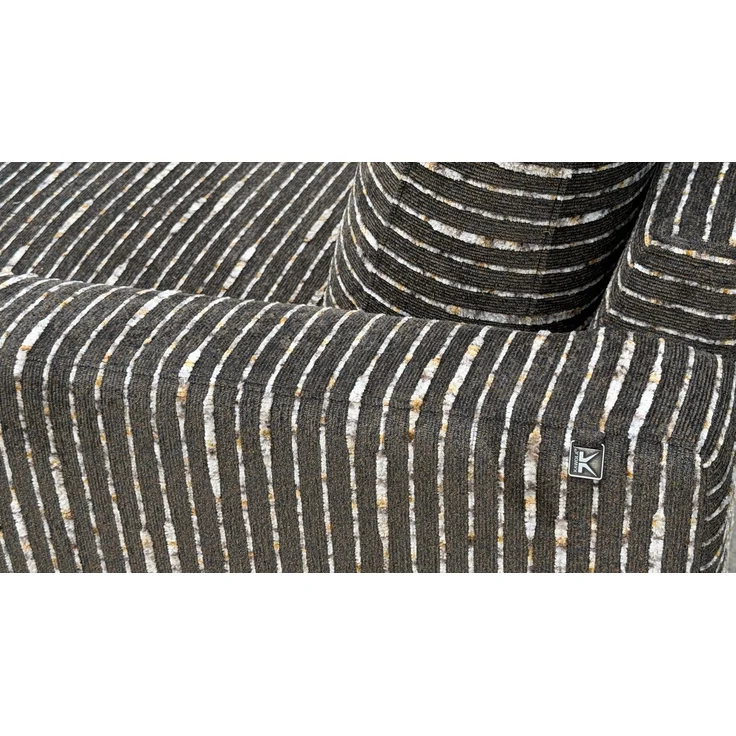KAWOLA Big Sofa MARLIN Stoff braun 80 x 168 x 262 cm – Bild 7