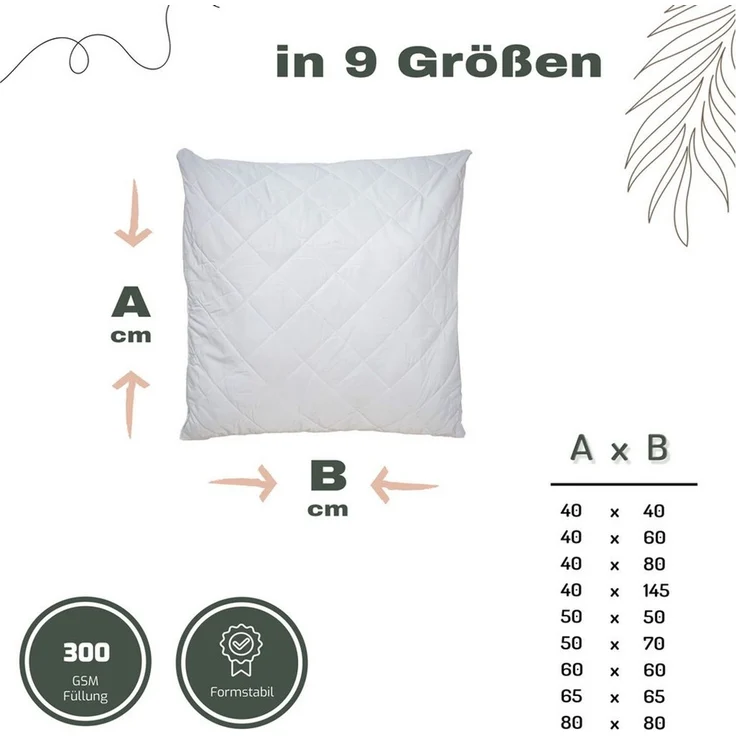 livessa Kopfkissen Microfaserkissen - Kissen - Schlafkissen - Seitenschläferkissen, Füllung: Hohlfaser, Bezug: Mikrofaser, Seitenschläfer, Rückenschläfe, OEKO-TEX, Kapitone-Steppung & formstabile Hohlfaserfüllung – Bild 3