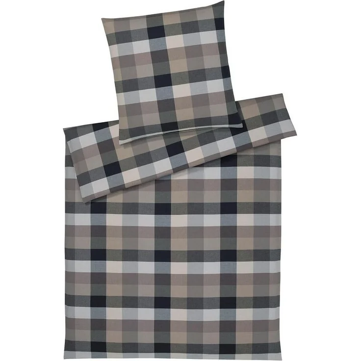 Elegante Bettwäsche Hamilton, Flanell, 2 teilig – Bild 3
