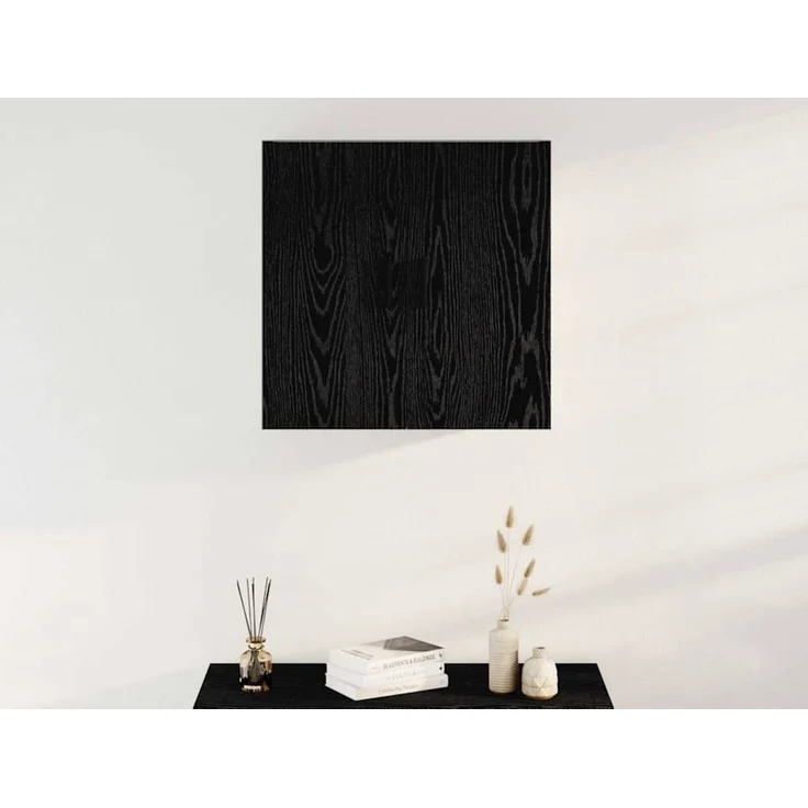 vidaXL Wandmontierter Schrank Schwarz Eichen-Optik 60 x 31 x 60 cm 862946 – Bild 3