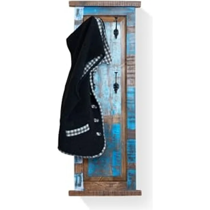 RIVERBOAT Wandgarderobe Altholz Bunt