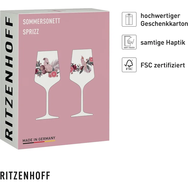 Ritzenhoff Aperitifglas-Set F24 SOMMERSONETT Ramona Richter – Bild 7