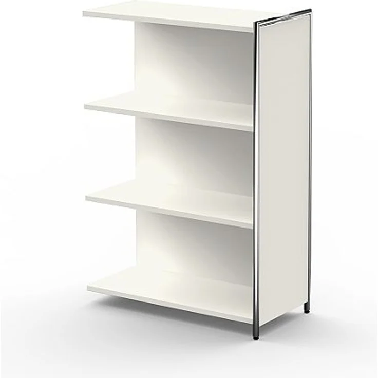 Anbau-Highboard breit ARTLINE 3 OH 78 x38 x115 cm Anthrazit – Bild 2