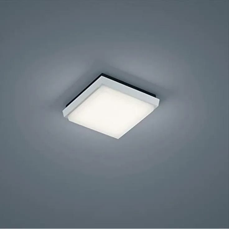 Leuchte Sola 17,5x17,5 cm weiß 1-flammig quadratisch