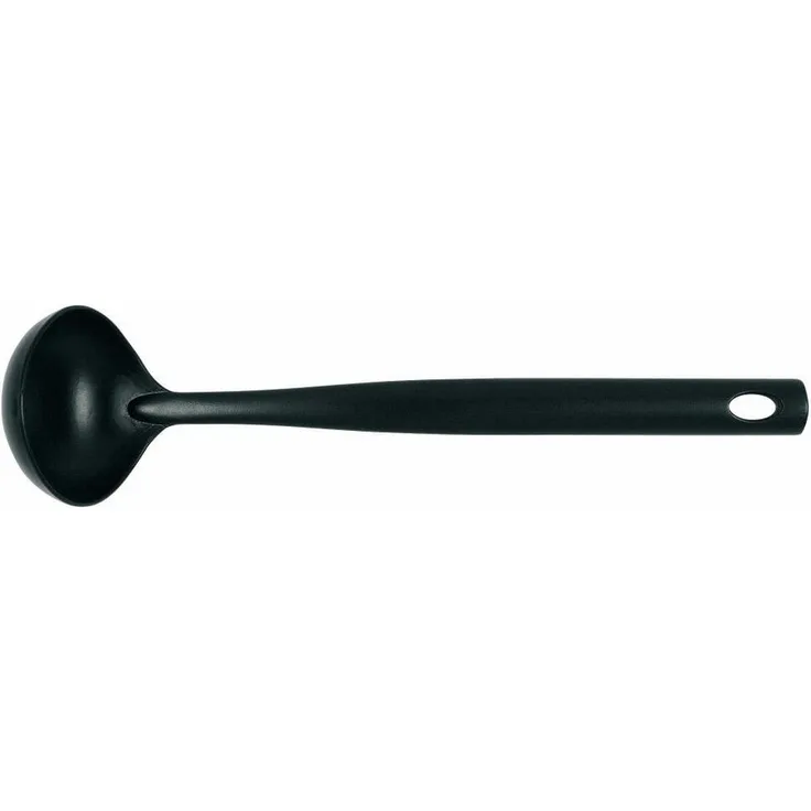 Brabantia Küchenhelfer Basic, Sossenlöffel, Kelle in Schwarz, 365300