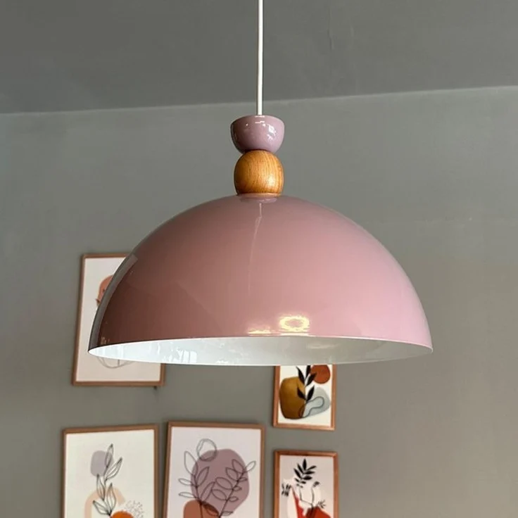 Bamyum Pendelleuchte Pendelleuchte Yimpi Hängelampe Industrial Ø30 cm, E27, Moderne Lampe, ohne Leuchtmittel, E27, Dimmbar, Einstellbare Kabellänge – Bild 3