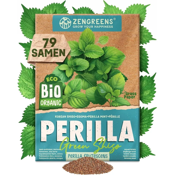 ZenGreens® - Bio Kräutersamen im 40er Set - 40 Kräuter Samen für den einfachen Anbau im Garten, Balkon oder Hochbeet - Pflanzensamen - Saatgut – Bild 35