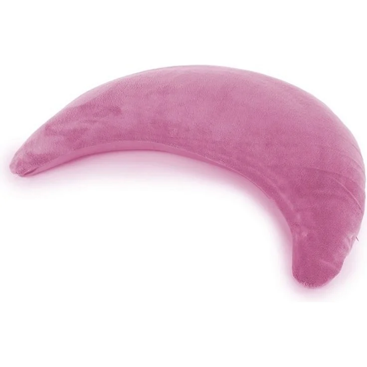 Theraline Plüschmond Mondkissen Stillkissen 140x27 cm malve – Bild 3