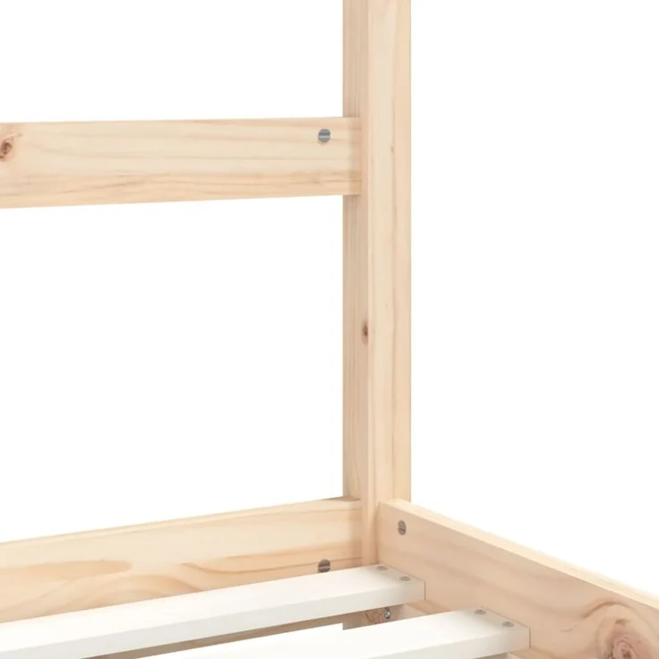 vidaXL Kinderbett 90x200 cm Massivholz Kiefer 834522 – Bild 5