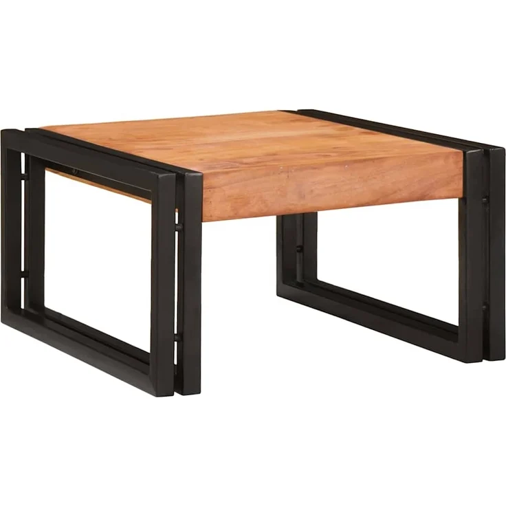 vidaXL Badregal mit Regal Braun 40 x 50 x 23 cm Massivholz Akazie 4102752 – Bild 2