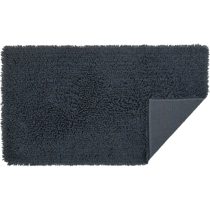 OTTO home Badematte Xennia, Badvorleger, Badezimmer Teppich, Duschvorleger, Höhe 28 mm, rutschhemmend beschichtet, schnell trocknend, Baumwolle, rechteckig, Badteppich, Uni Farben, vielseitig kombinierbar – Bild 4