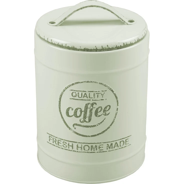 Metall Kaffeedose Vintage Kaffeebehälter Blechdose Vorratsdose Dekodose Teedose