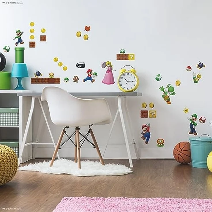 Nintendo Super Mario - Build a Scene Wallstickers – Bild 3