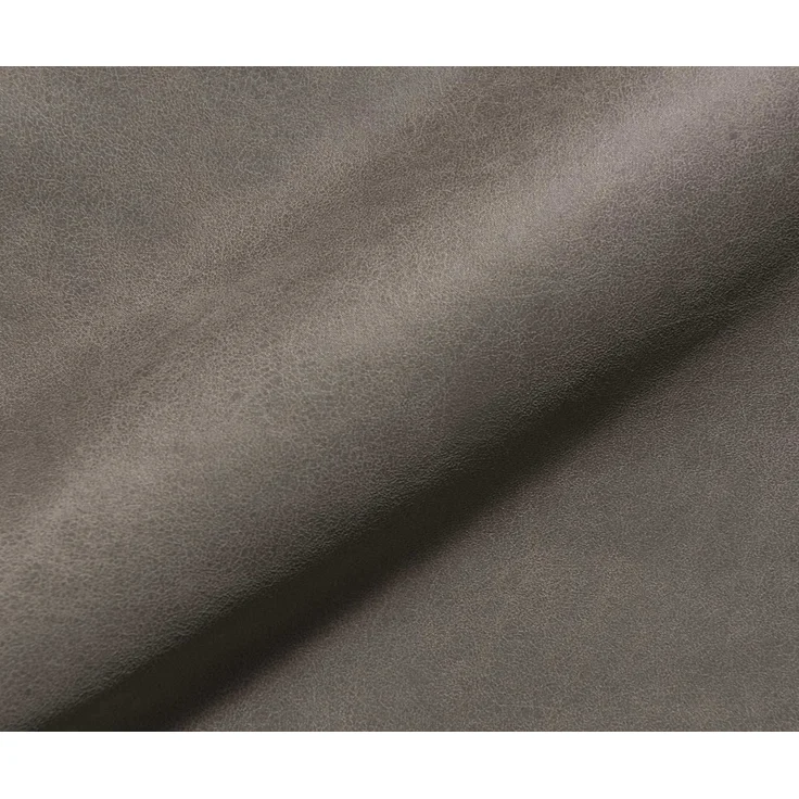 Esszimmerstuhl Zoa-Flex Mikrofaser Taupe Vintage Kreuzgestell breit Edelstahl Taschenfederkern – Bild 3