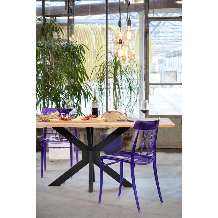 Tischplatte Eiche massiv mit natürlicher Kante 145 x 70 x 2,6 cm – Bild 2