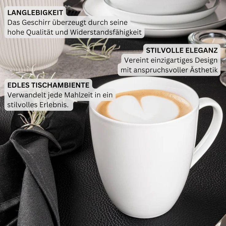 Sänger Kaffeebecher Set New Port 6 teilig – Bild 5