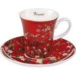 Goebel Artis Orbis Vincent van Gogh Mandelbaum Rot - Espressotasse Neuheit 2019 67011781