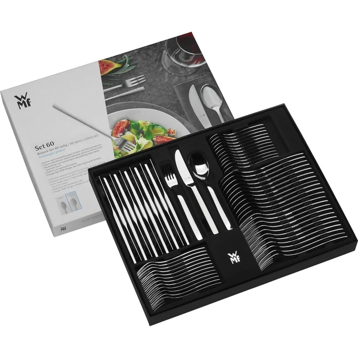 WMF 'Verona' Besteck Set 60-tlg., Edelstahl silber – Bild 12