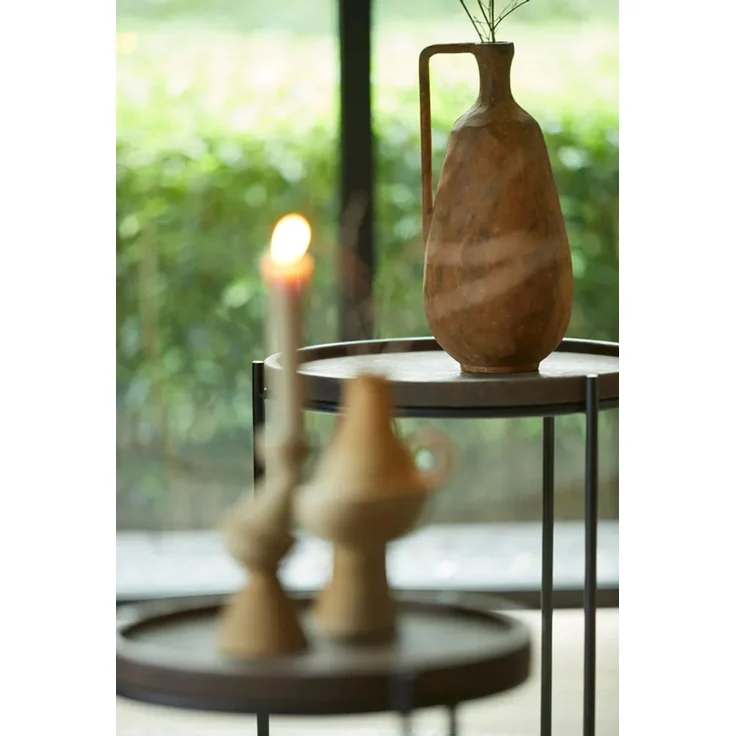 Dekovase Vase OSTRA von Light & Living Blumenvase 16,5x17x35 cm Rost – Bild 5
