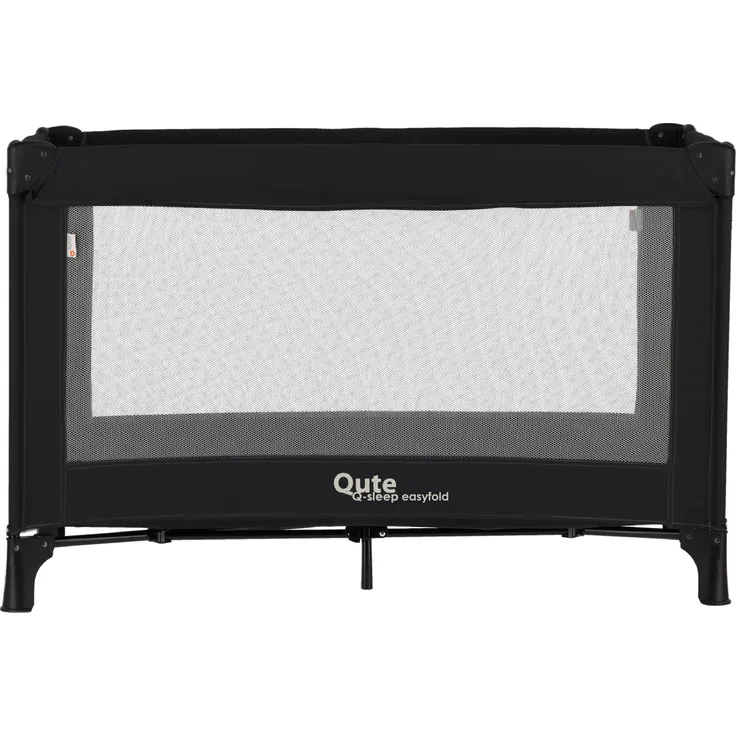 Qute Reisebett- Q-Sleep Easyfold - Ebony Schwarz 1