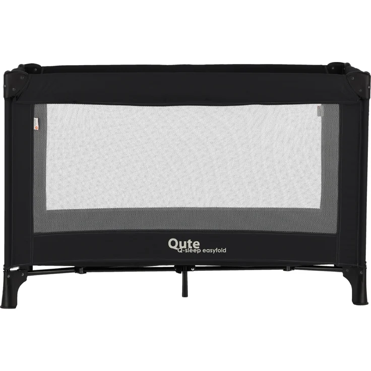 Qute Reisebett- Q-Sleep Easyfold - Ebony Schwarz 1