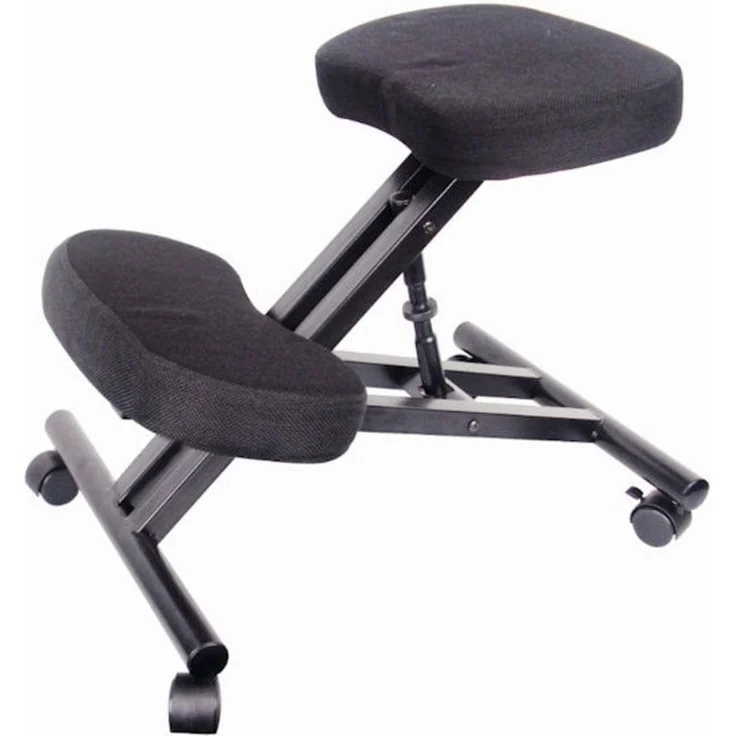 Kniestuhl Sitzhocker Hocker Kniehocker Computerstuhl Bürostuhl Büro schwarz – Bild 1