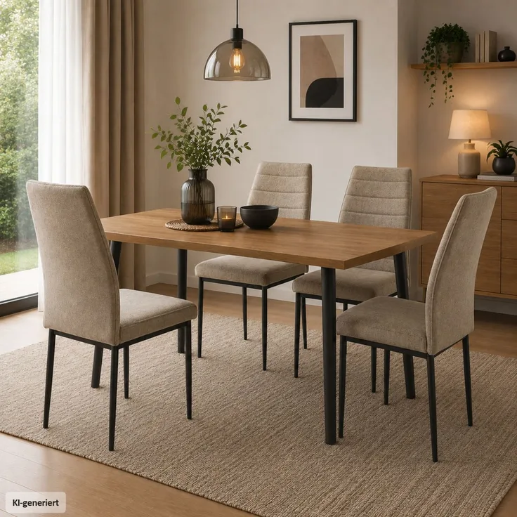 Stuhl Manuel beige