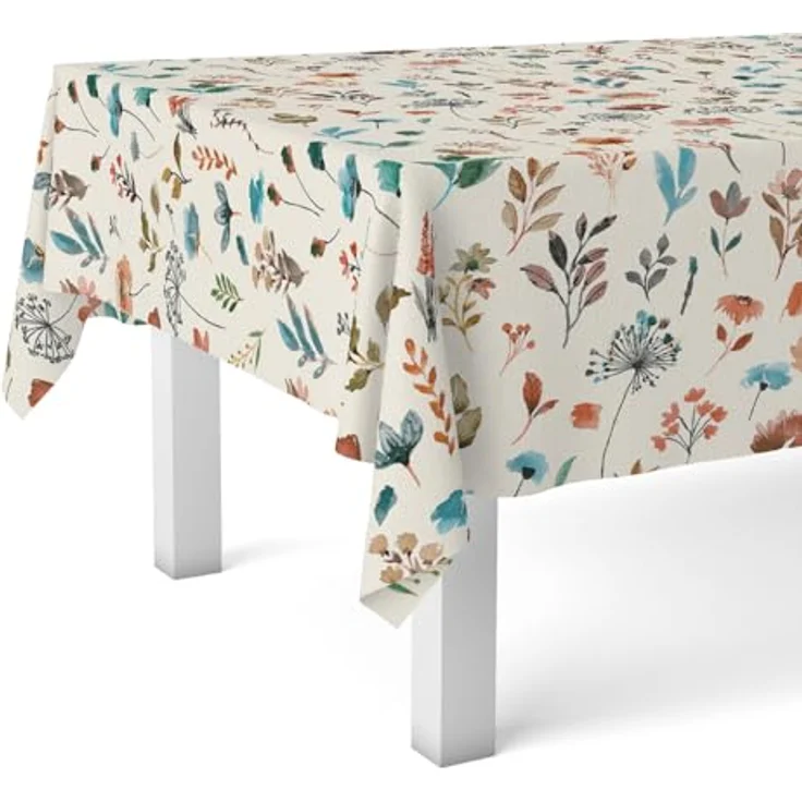 Martina Home Tischdecke, Wachstuch, Garten, Beige, 180x140 cm – Bild 5
