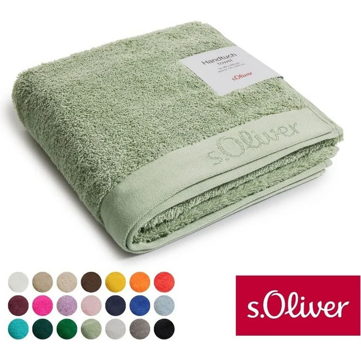 s.Oliver Handtuch s. Oliver Handtuch, Walkfrottier (1-St), besonders weich und saugfähig – Bild 1