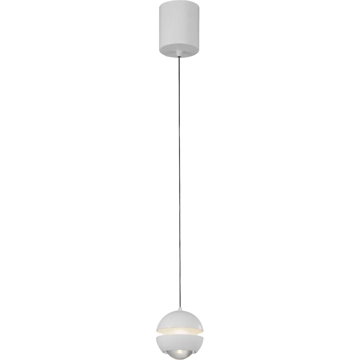 SCHÖNER WOHNEN-Kollektion LED Pendelleuchte LED Pendellampe LINI, höhenverstellbar, 1x LED Board 4,50W, warmweiß, Comfort Lift höhenverstellbar, Lichtfarbe warmweiß – Bild 4