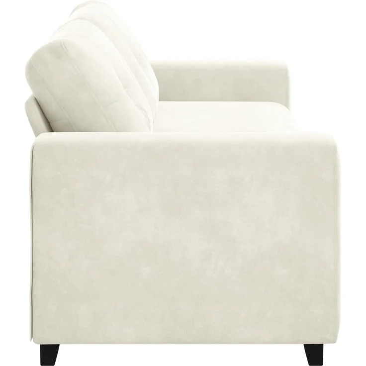vidaXL 3-Sitzer Sofa Creme 180 cm Samt 4105142 – Bild 3