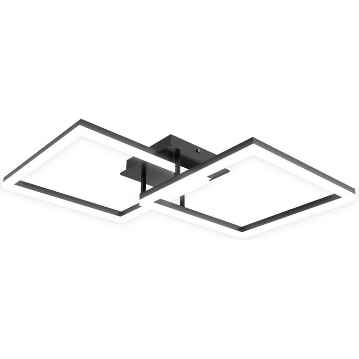 FIVMEN Deckenleuchte LED Deckenlampe Licht Lampen Badezimmer Wohnzimmerlampe Quadrat, 60W, Für Wohnzimmer Schlafzimmer Büro Arbeitszimmer und Esszimmer – Bild 5