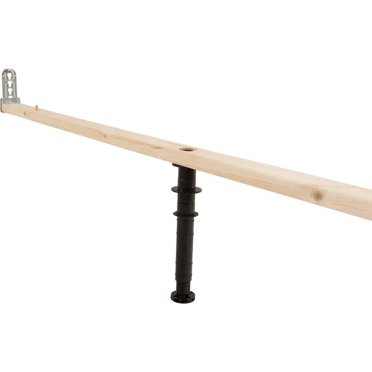 Bettgestell >Easy Beds Standard< Liegefläche 160x200 cm, SAHARAGRAU - 169x38x210cm (BxHxT) – Bild 5
