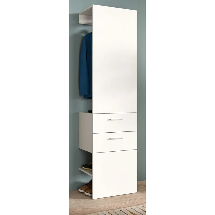 Garderobe Carry in weiß 52 x 190 cm – Bild 5