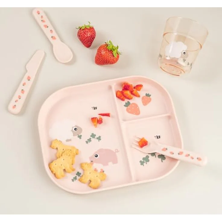 Done By Deer Tiny Farm Becher - L - Powder Rosa – Bild 6