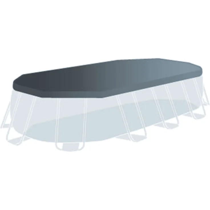 INTEX Prism Frame Pool , 503 x 274 x 122 cm, oval – Bild 4