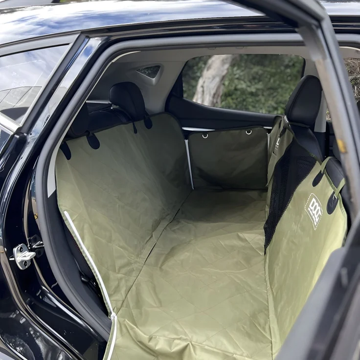 DOOG Auto-Schondecke / Car Seat Cover grün – Bild 4
