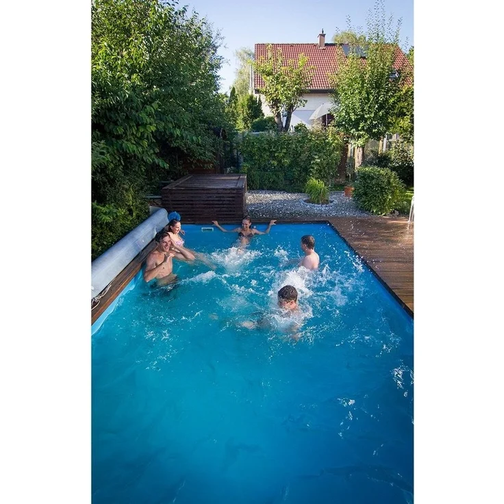Waterman Poolinnenhülle Pool Ersatzfolie rund in verschiedenen Größen - Di, 0,6 mm Stärke, für rund, Einhängebiese – Bild 2