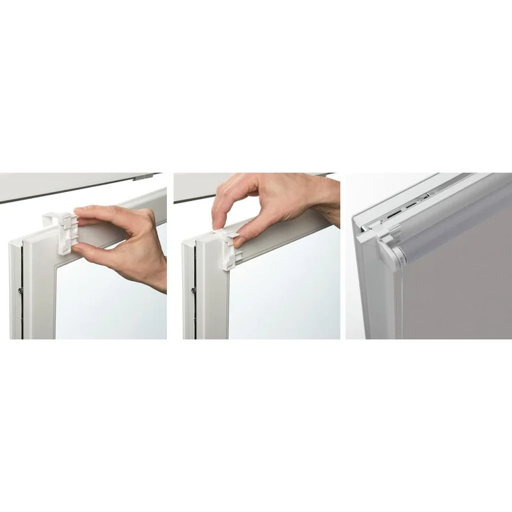 Seitenzugrollo EASYFIX Rollo Thermo, GARDINIA, verdunkelnd, mit Bohren/ohne Bohren, freihängend, abdunkelnd mit Thermobeschichtung – Bild 4