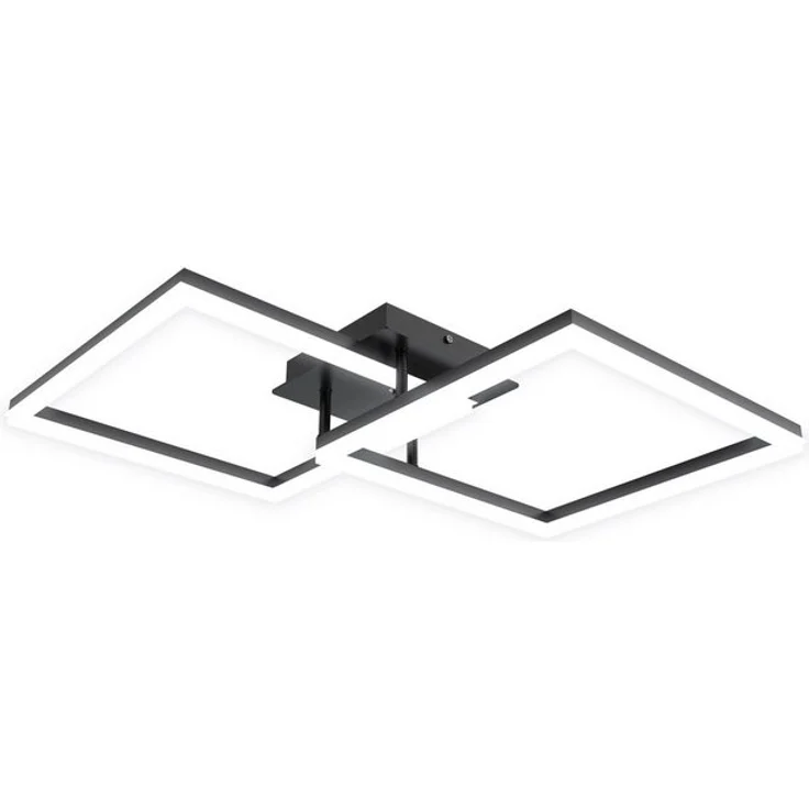 FIVMEN Deckenleuchte LED Deckenlampe Licht Lampen Badezimmer Wohnzimmerlampe Quadrat, 60W, Für Wohnzimmer Schlafzimmer Büro Arbeitszimmer und Esszimmer – Bild 4