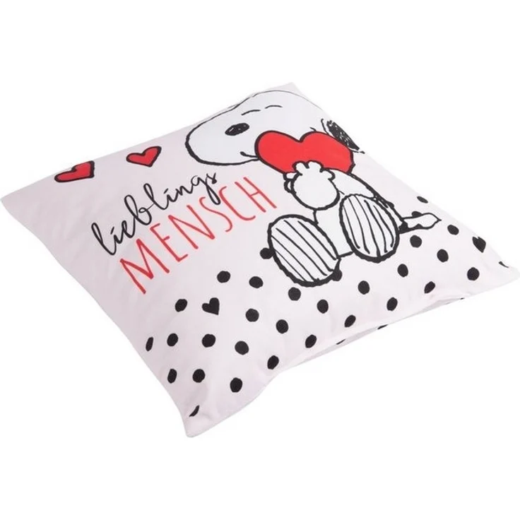 United Labels® Dekokissen Peanuts Snoopy - Lieblingsmensch – Bild 2